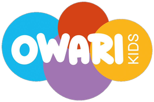 Owari Kids logo, back to home